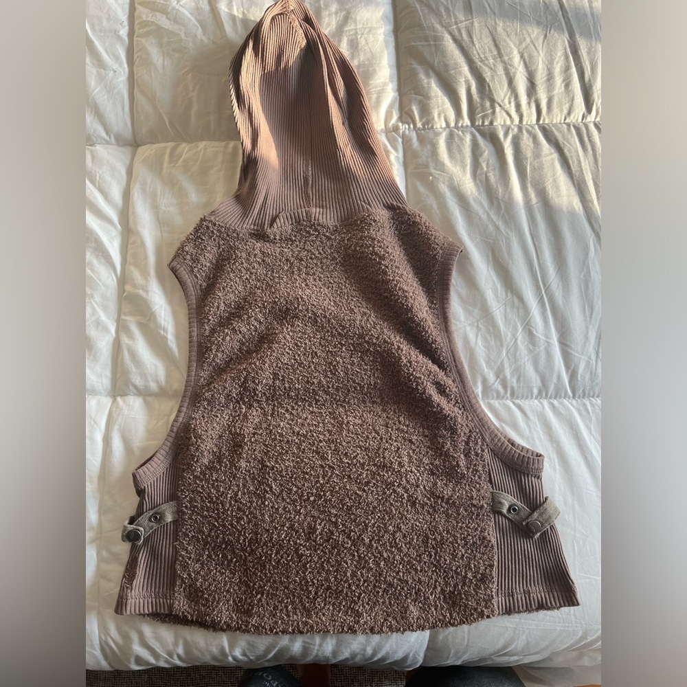 Free people hooded crop